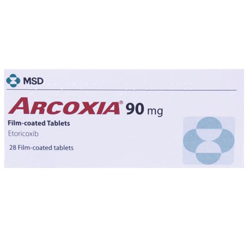 هل دواء arcoxia يحتوي على كورتيزون