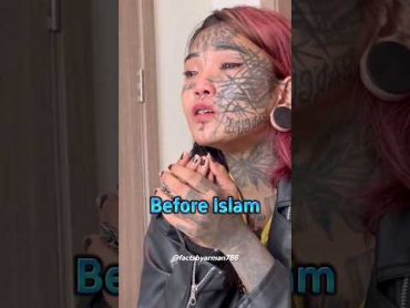 Before Islam and After Islam 😍  Alhamdulillah  Love Hijab  Beautiful Islam 🥰 viral newmuslim