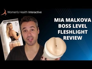 Mia Malkova Boss Level Anal Fleshlight Review