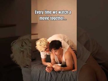 How I watch a movie with my Boyfriend ❤️ gay couple gaycouple bl love